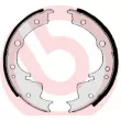 Jeu de mâchoires de frein BREMBO S A6 501 - Visuel 2
