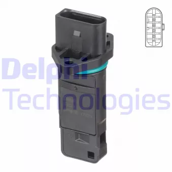 Débitmètre de masse d'air DELPHI AF10157-12B1
