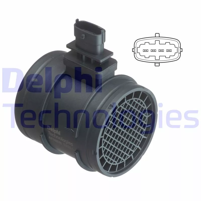 Débitmètre de masse d'air DELPHI AF10378-12B1