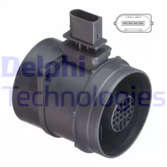 Débitmètre de masse d'air DELPHI AF10430-12B1
