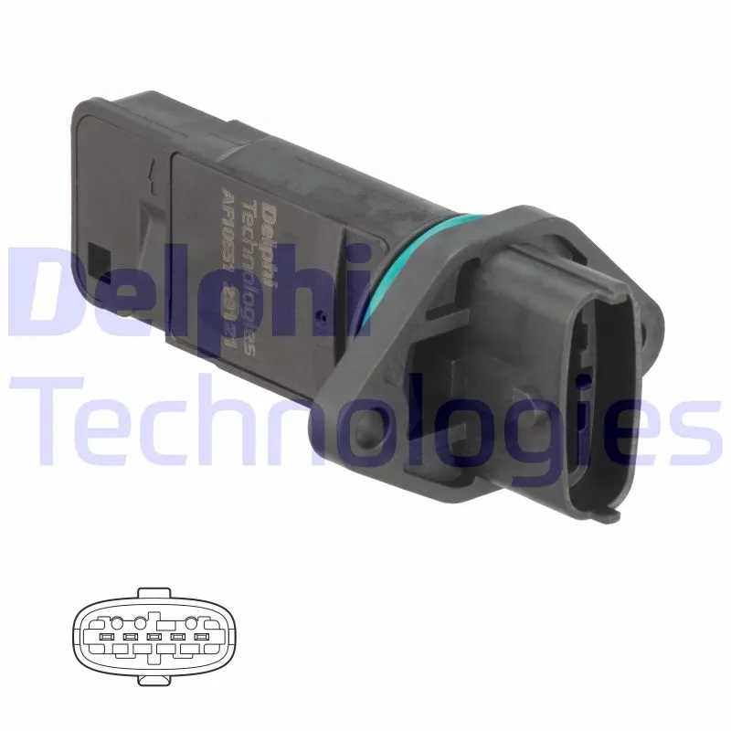 Débitmètre de masse d'air DELPHI AF10551-12B1