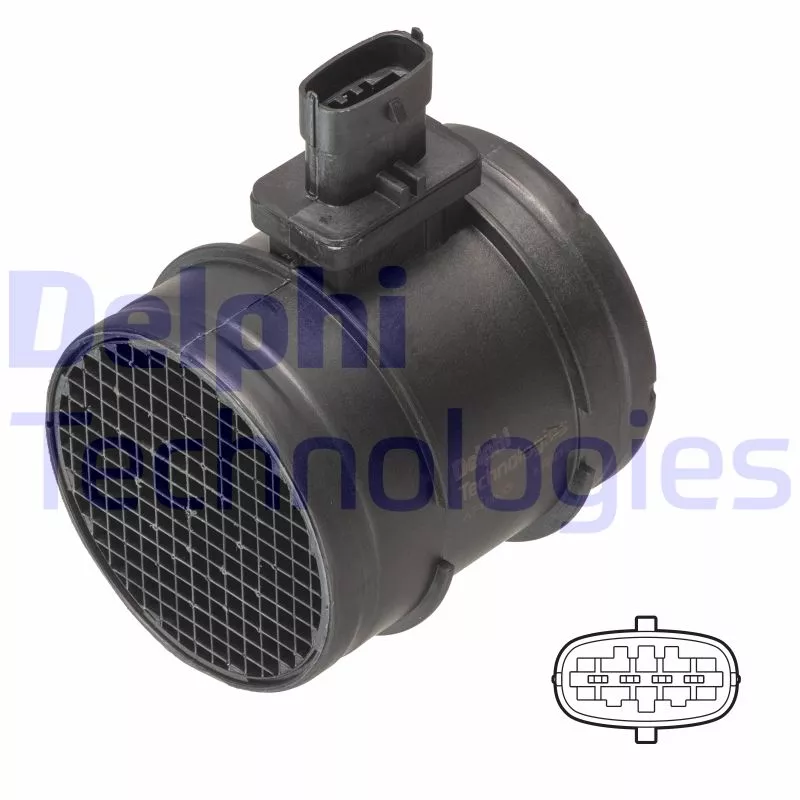 Débitmètre de masse d'air DELPHI AF10633-12B1