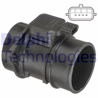 Débitmètre de masse d'air DELPHI AF10634-12B1
