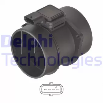 Débitmètre de masse d'air DELPHI AF10676-12B1