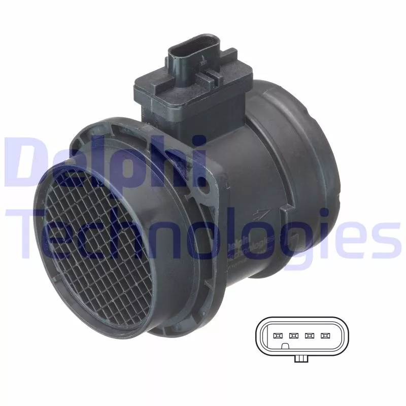 Débitmètre de masse d'air DELPHI AF10719-12B1