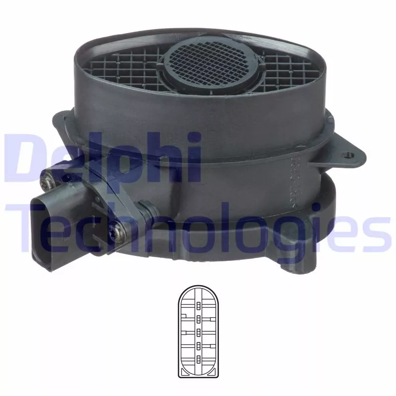 Débitmètre de masse d'air DELPHI AF10728-12B1