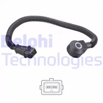 Capteur de cognement DELPHI