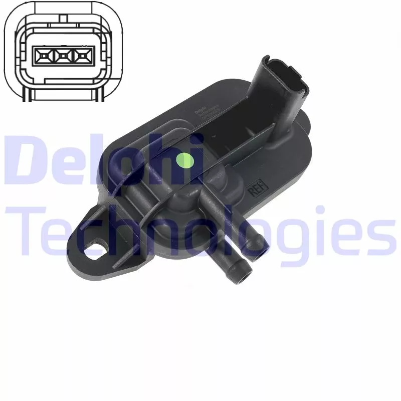 Capteur, pression des gaz échappement DELPHI DPS00025-12B1