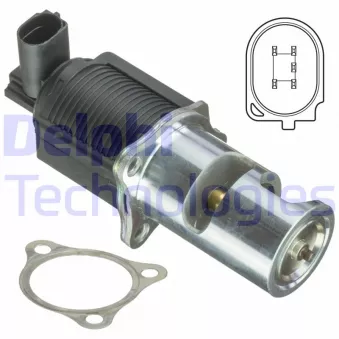 Vanne EGR DELPHI EG10405-12B1