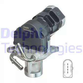 Vanne EGR DELPHI EG10429-12B1