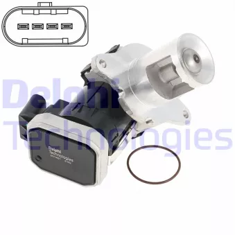 Vanne EGR DELPHI EG10621-12B1