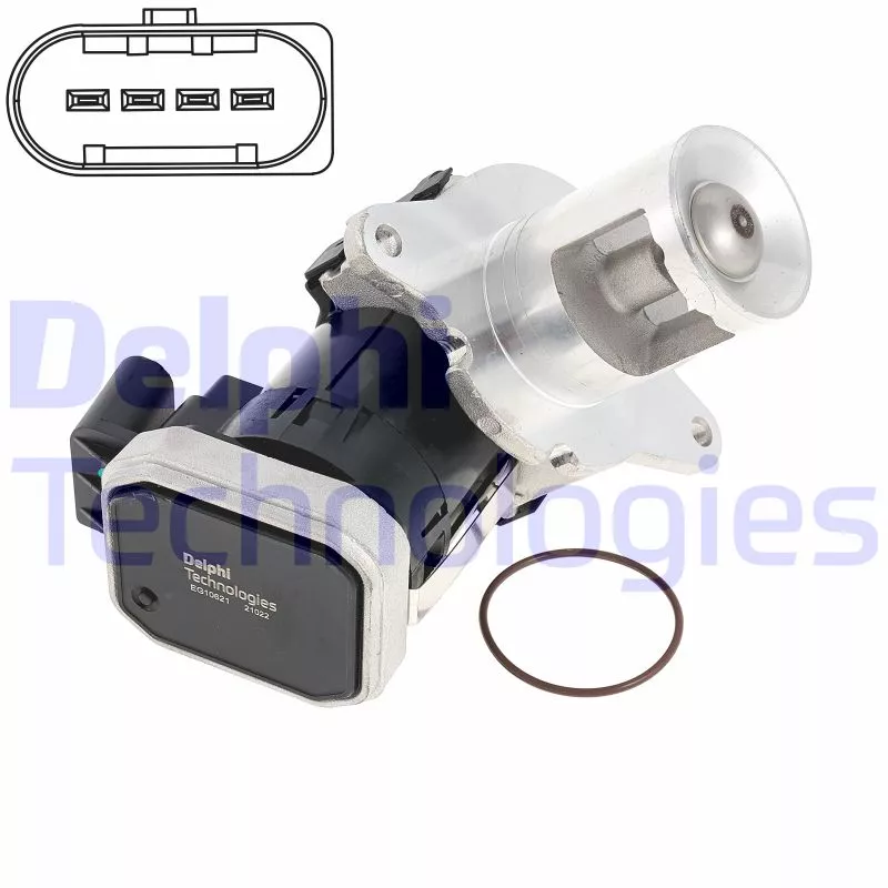 Vanne EGR DELPHI EG10621-12B1