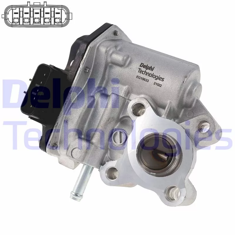 Vanne EGR DELPHI EG10633-12B1