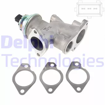 Vanne EGR DELPHI EG10639-12B1