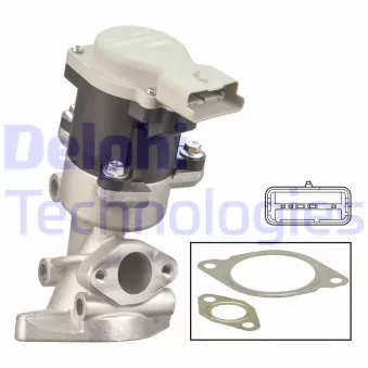 Vanne EGR DELPHI