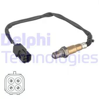 Sonde lambda DELPHI ES21072-12B1
