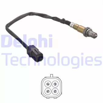 Sonde lambda DELPHI ES21075-12B1