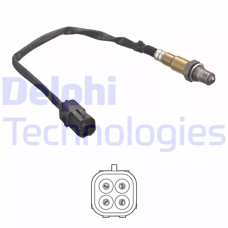 Sonde lambda DELPHI ES21075-12B1