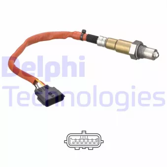 Sonde lambda DELPHI ES21077-12B1