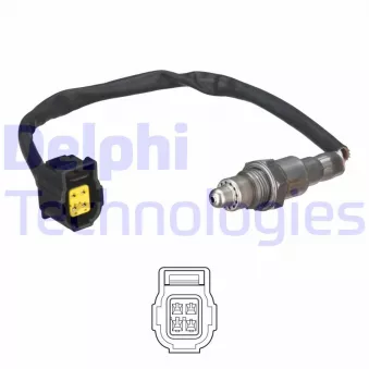 Sonde lambda DELPHI ES21119-12B1