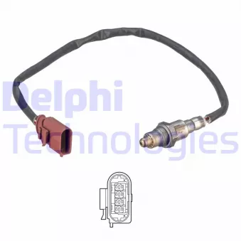 Sonde lambda DELPHI ES21154-12B1