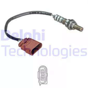Sonde lambda DELPHI ES21186-12B1