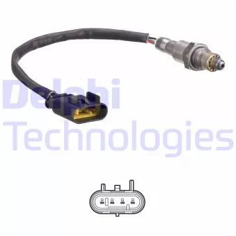 Sonde lambda DELPHI ES21201-12B1