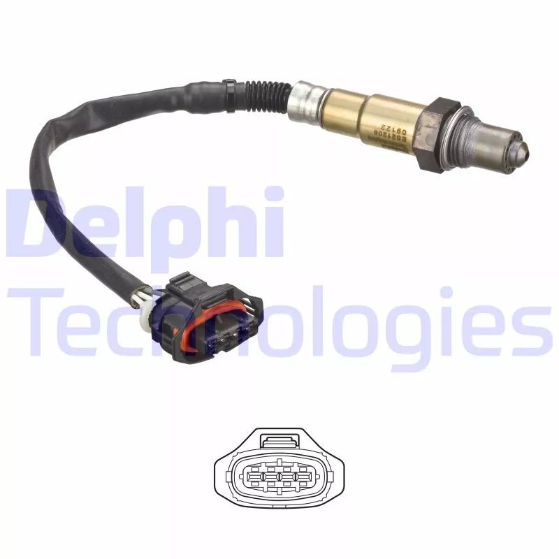 Sonde lambda DELPHI ES21208-12B1