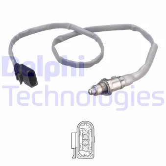 Sonde lambda DELPHI ES21272-12B1