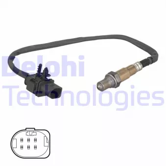 Sonde lambda DELPHI ES21327-12B1