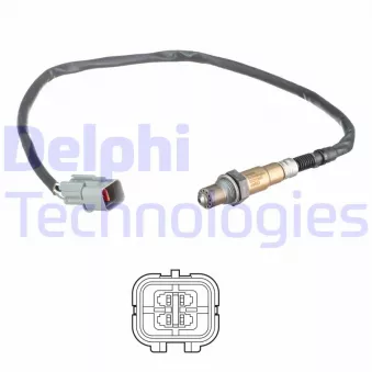 Sonde lambda DELPHI ES21343-12B1