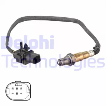 Sonde lambda DELPHI ES21355-12B1