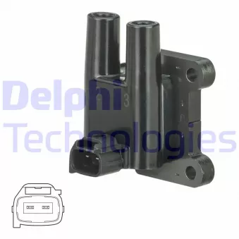 Bobine d'allumage DELPHI GN11009-12B1