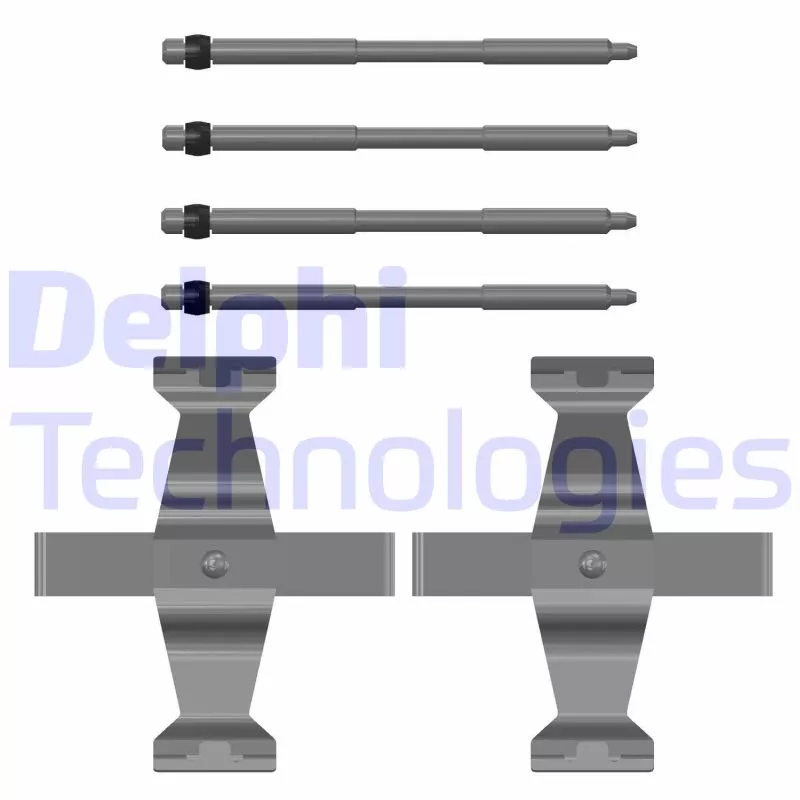 Kit d'accessoires, plaquette de frein à disque DELPHI LX0785