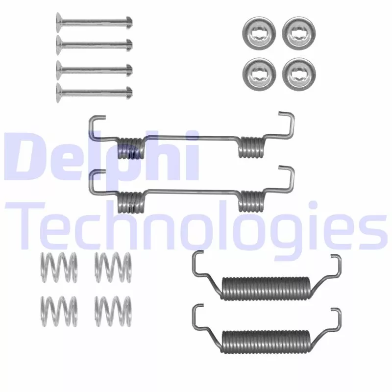 Kit d'accessoires, mâchoires de frein de stationnement DELPHI LY1433