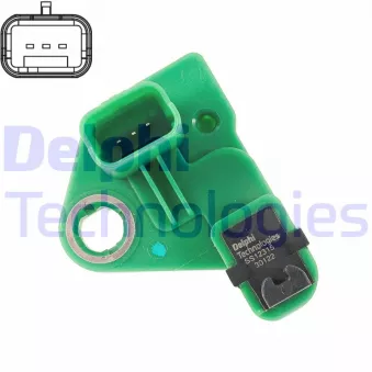 Capteur d'angle, vilebrequin DELPHI SS12315-12B1