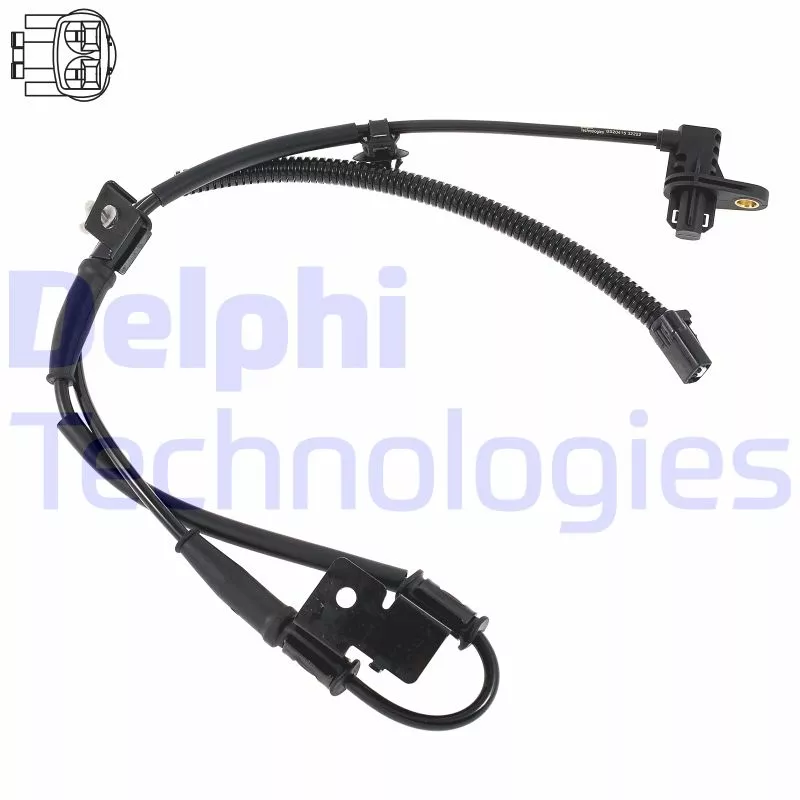 Capteur, vitesse de roue DELPHI SS20415-12B1