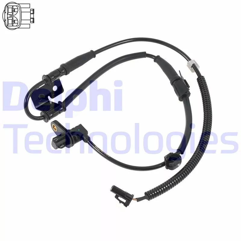 Capteur, vitesse de roue DELPHI SS20416-12B1