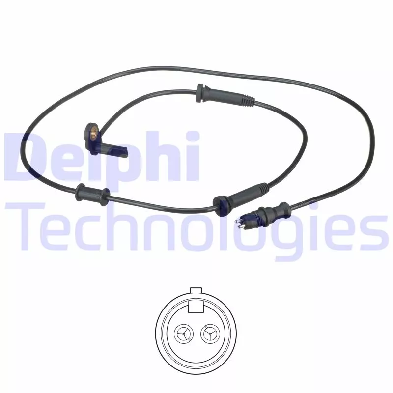 Capteur, vitesse de roue DELPHI SS20479