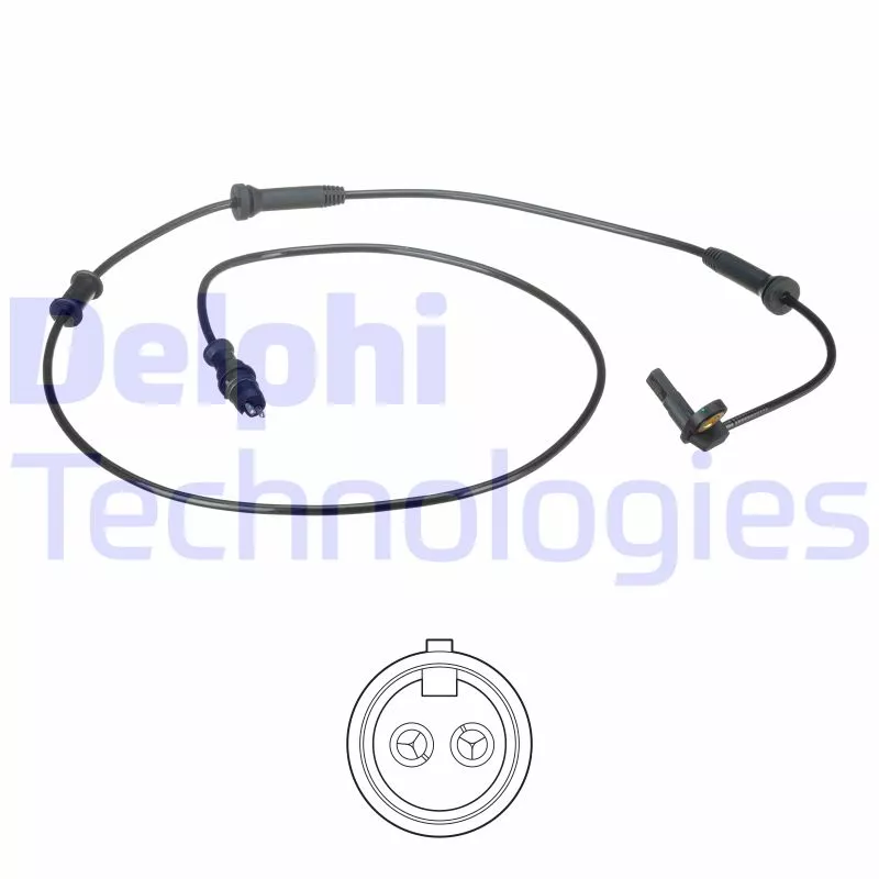 Capteur, vitesse de roue DELPHI SS20480