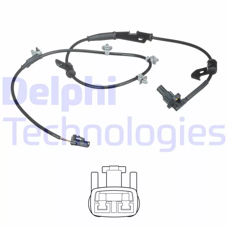 Capteur, vitesse de roue DELPHI SS20531