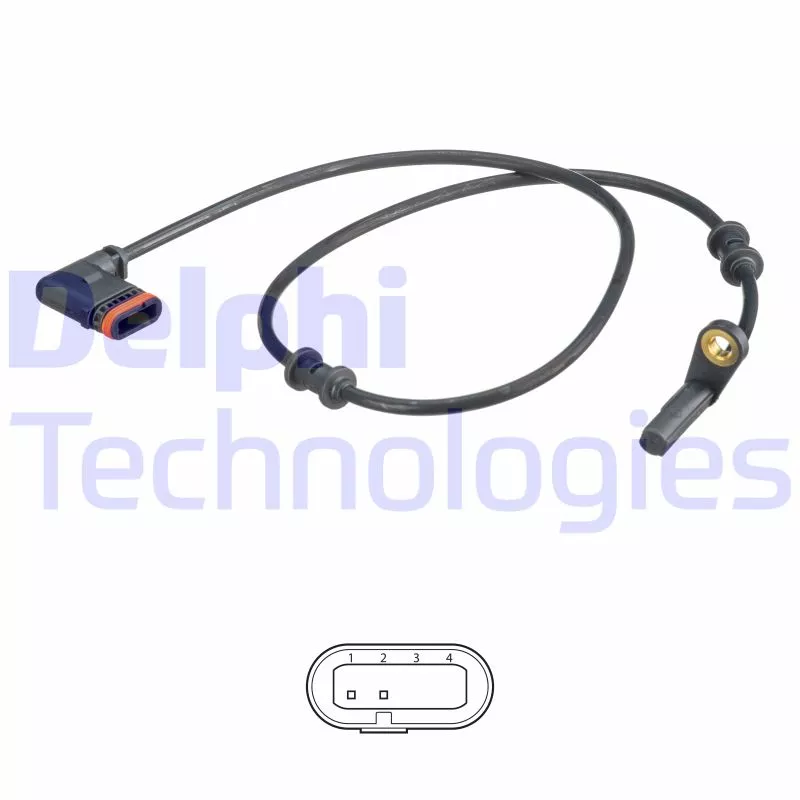 Capteur, vitesse de roue DELPHI SS20550