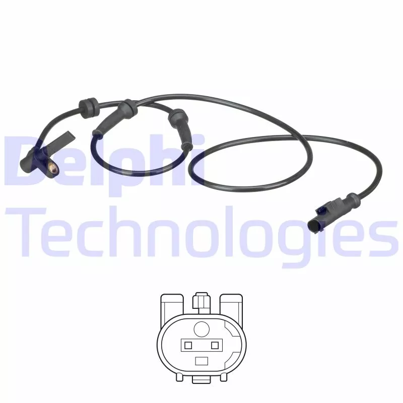Capteur, vitesse de roue DELPHI SS20578