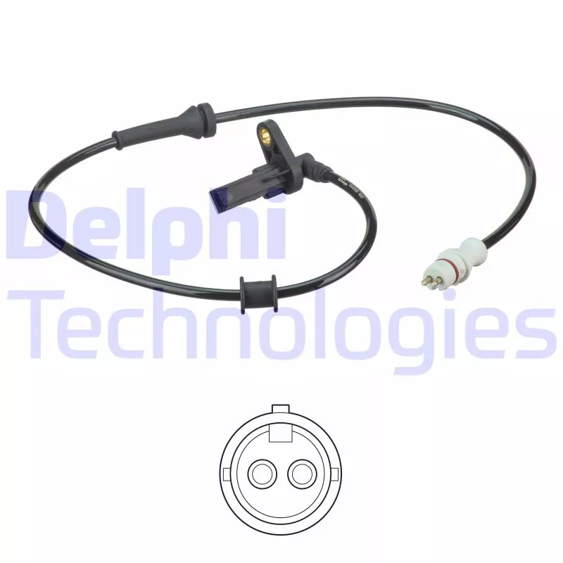 Capteur, vitesse de roue DELPHI SS20590