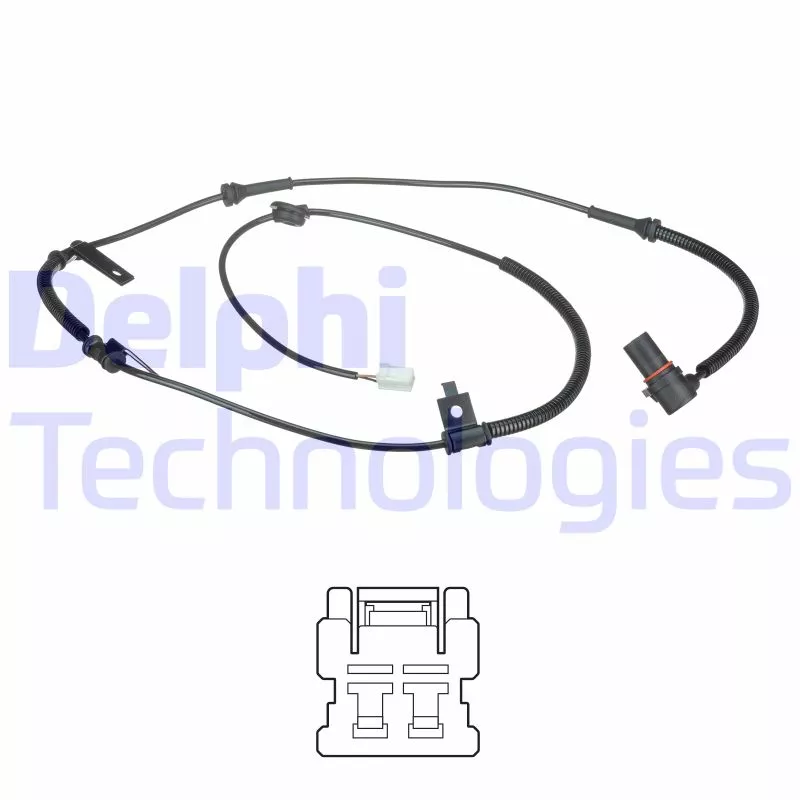 Capteur, vitesse de roue DELPHI SS20637