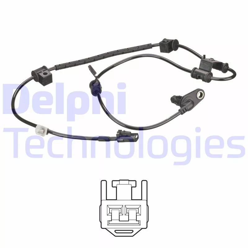 Capteur, vitesse de roue DELPHI SS21039