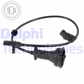 Capteur, vitesse de roue DELPHI