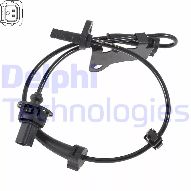 Capteur, vitesse de roue DELPHI SS21227-12B1