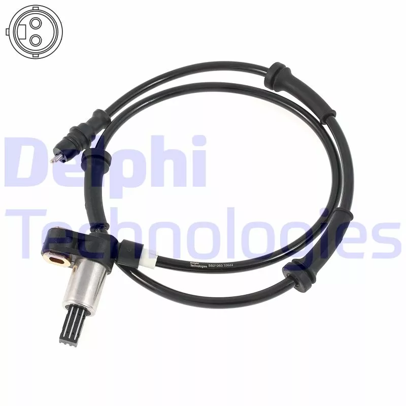 Capteur, vitesse de roue DELPHI SS21263-12B1