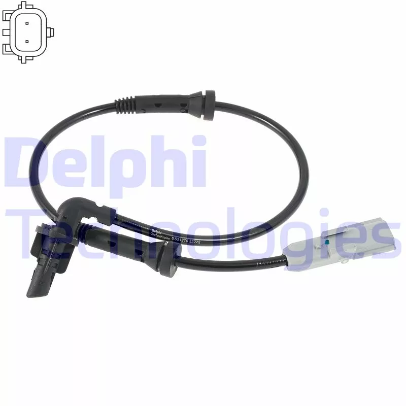 Capteur, vitesse de roue DELPHI SS21270-12B1